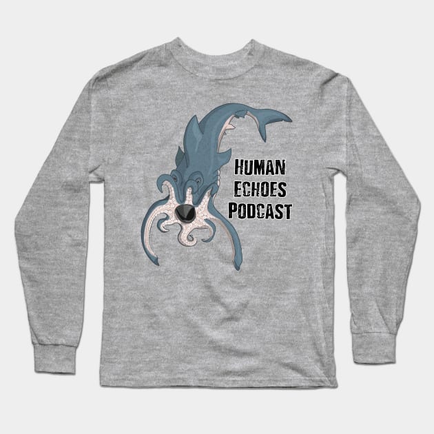 The Octoshark Long Sleeve T-Shirt by humanechoes